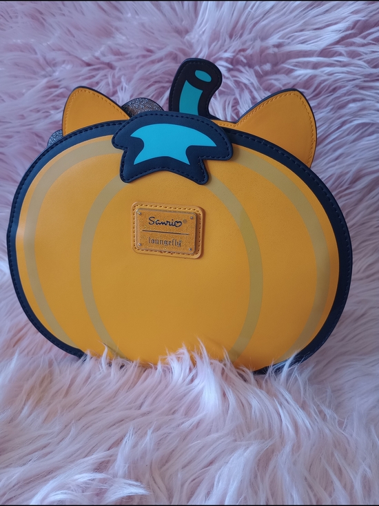 Loungefly Halloween Hello Kitty Pumpkin Crossbody Bag RARE!!! main image 13